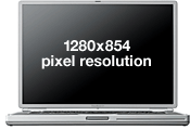 PowerBook G4 Screen Resolution 